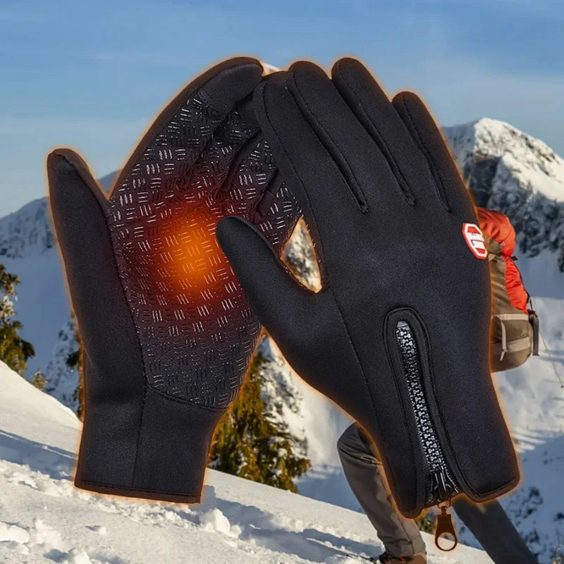 Autumn Winter Motorbike Gloves Women Windproof Anti-slip Touchscreen